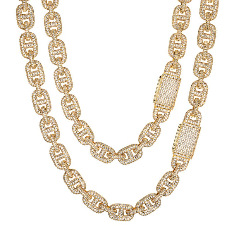 Moissanite Cuban Link Chain