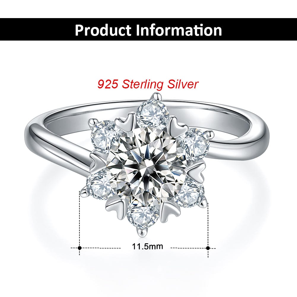 best moissanite engagment ring