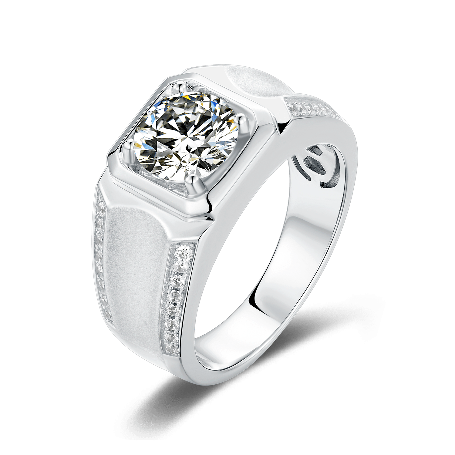 cheap moissanite hiphop jewelry