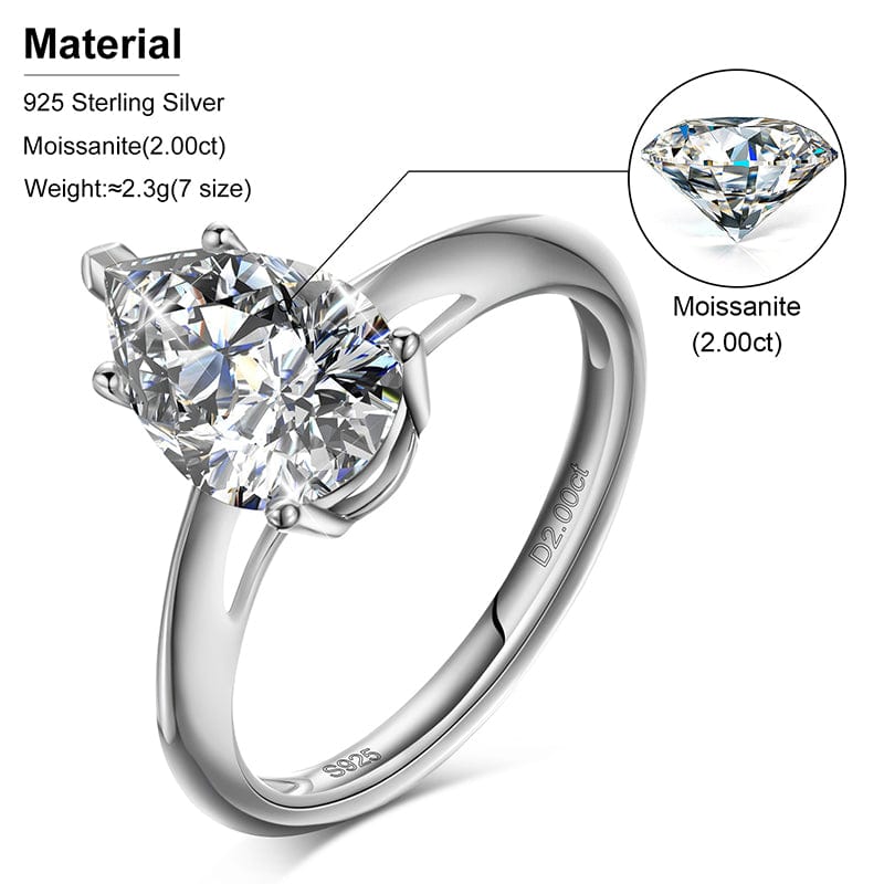 moissanite jewelry rings