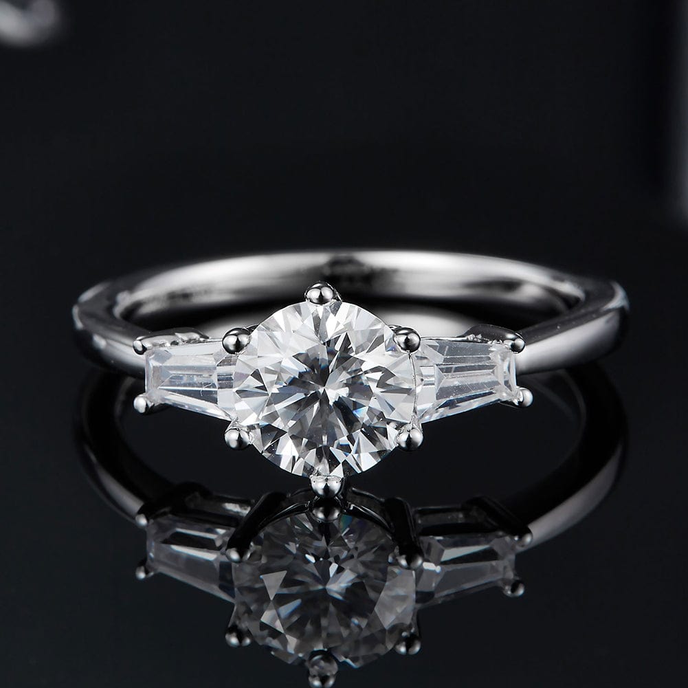 best moissanite engagement ring