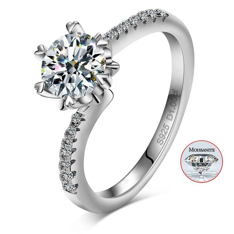 best moissanite engagement rings