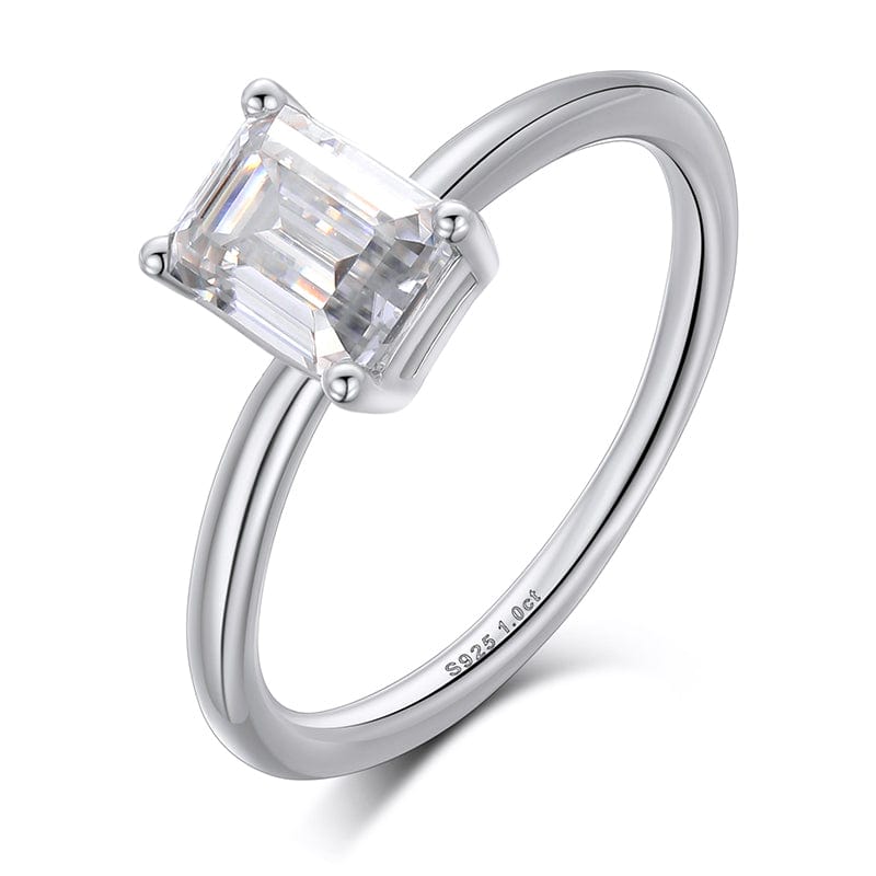 best moissanite engagement ring