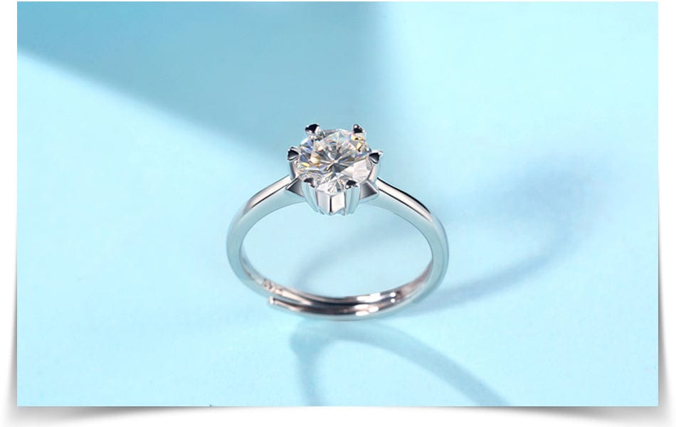 moissanite jewelry rings