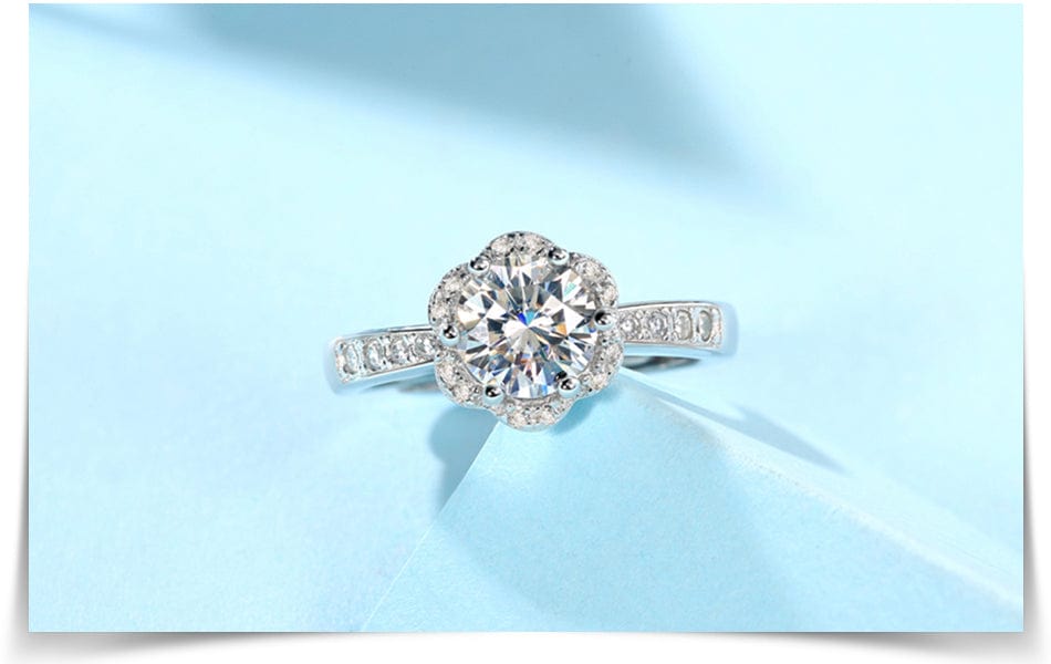 moissanite jewelry rings