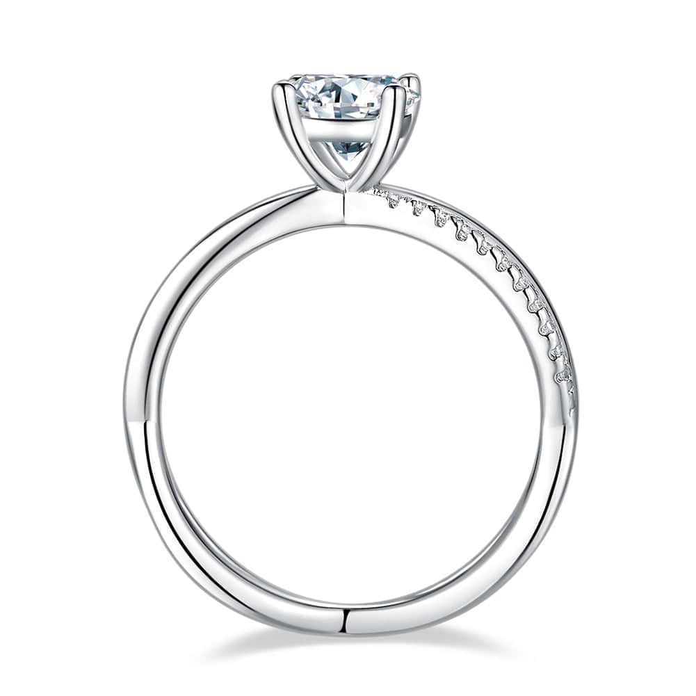 moissanite jewelry rings