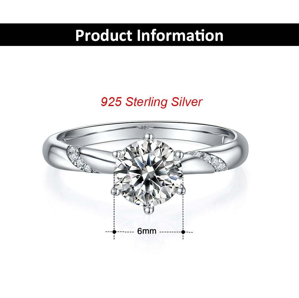 best moissanite engagement ring