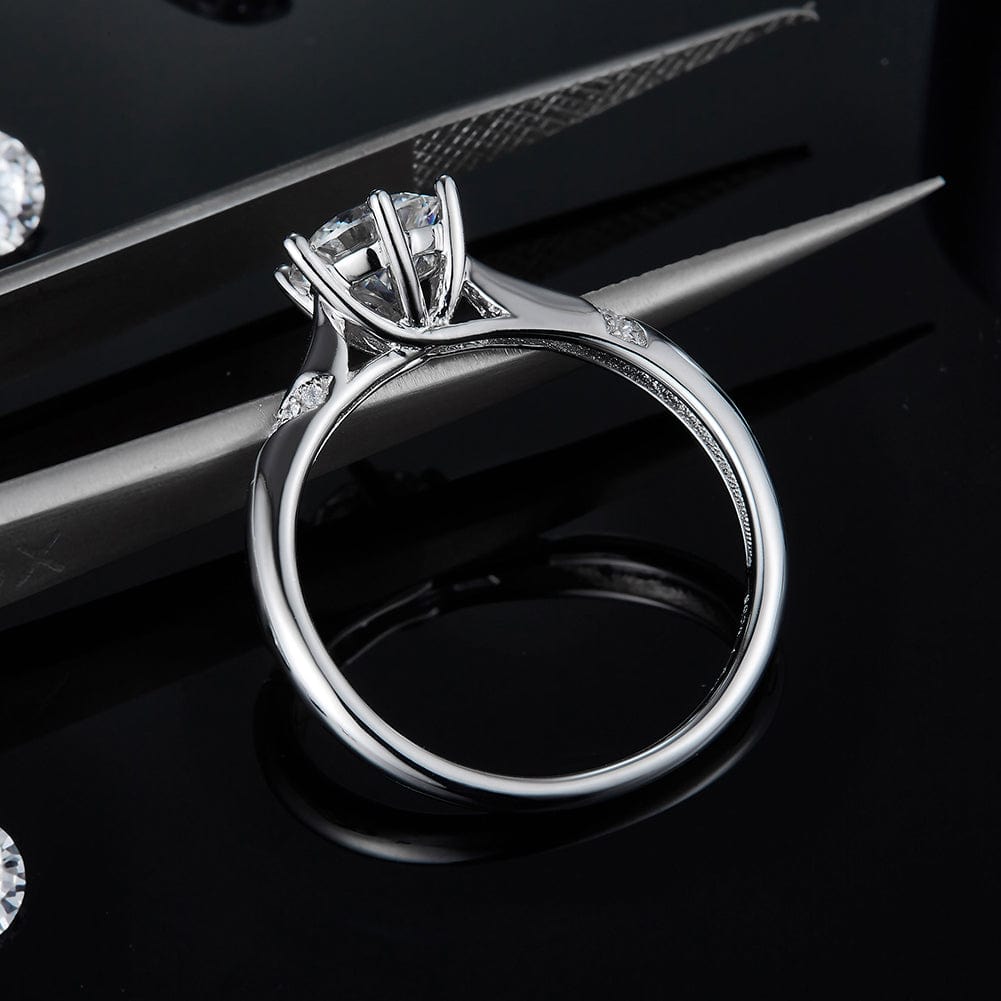 moissanite jewelry rings